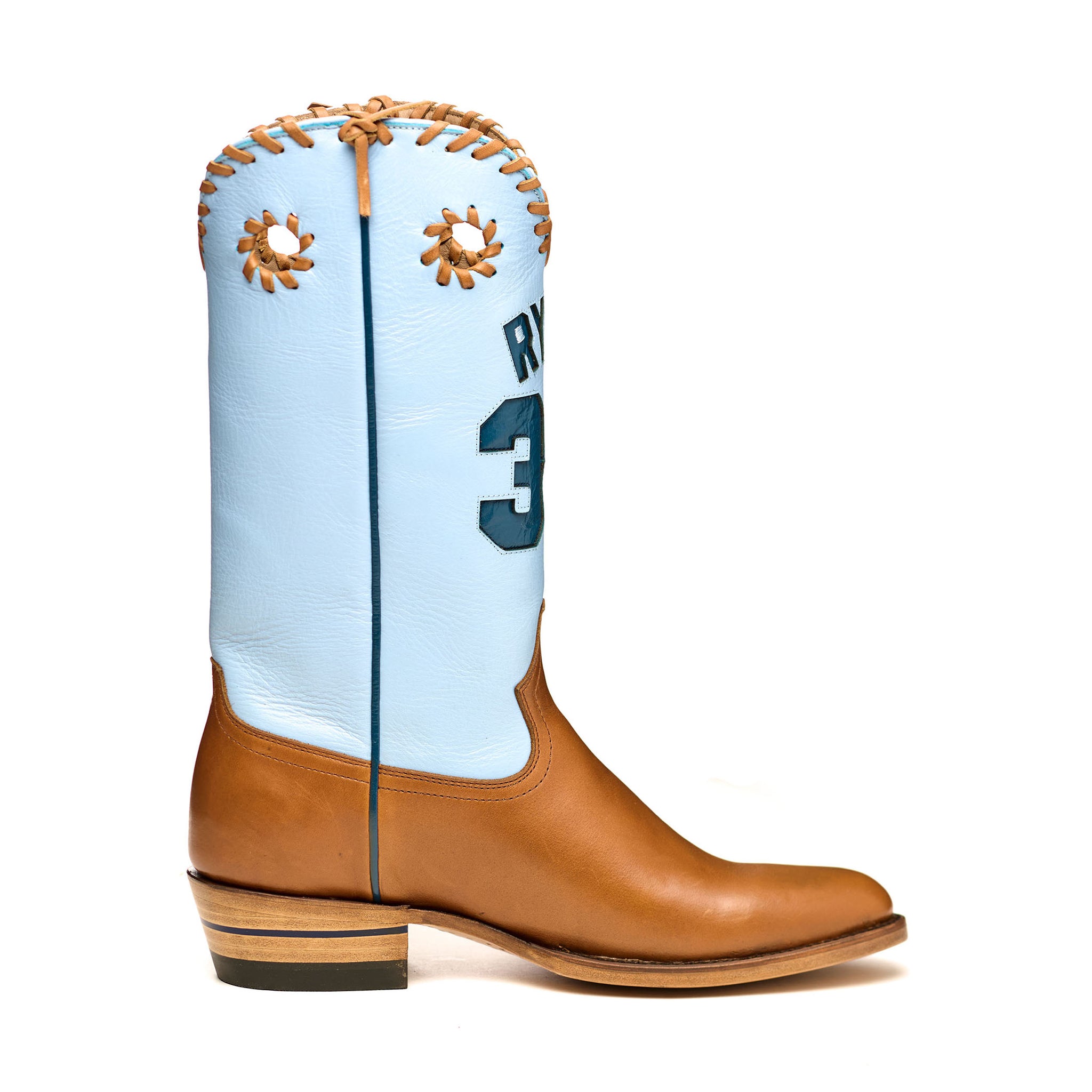 Powder Blue Nolan Ryan Boots product shot