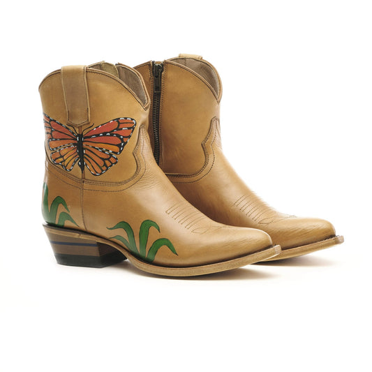 Artist Series - Nora Burke - Alvies, Hand Painted Rainey Boot